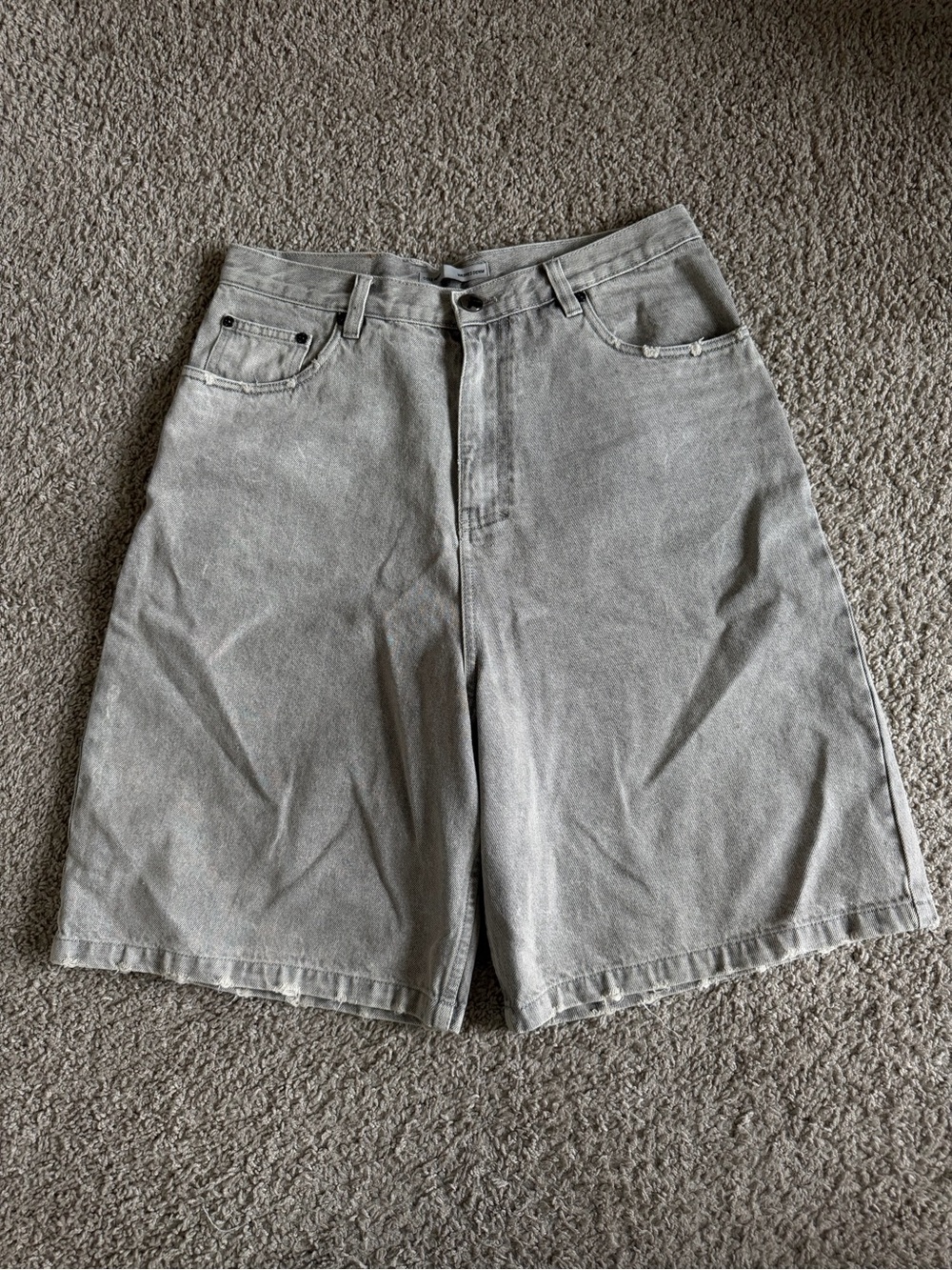 Cole Henry Distress Denim Jean Shorts Jorts